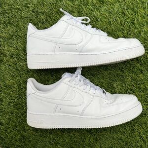 Classic White Nike Air Force Men's Sneakers